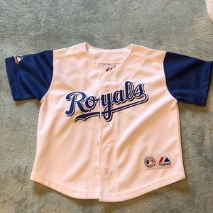 KC Royals Jersey - toddler size 3